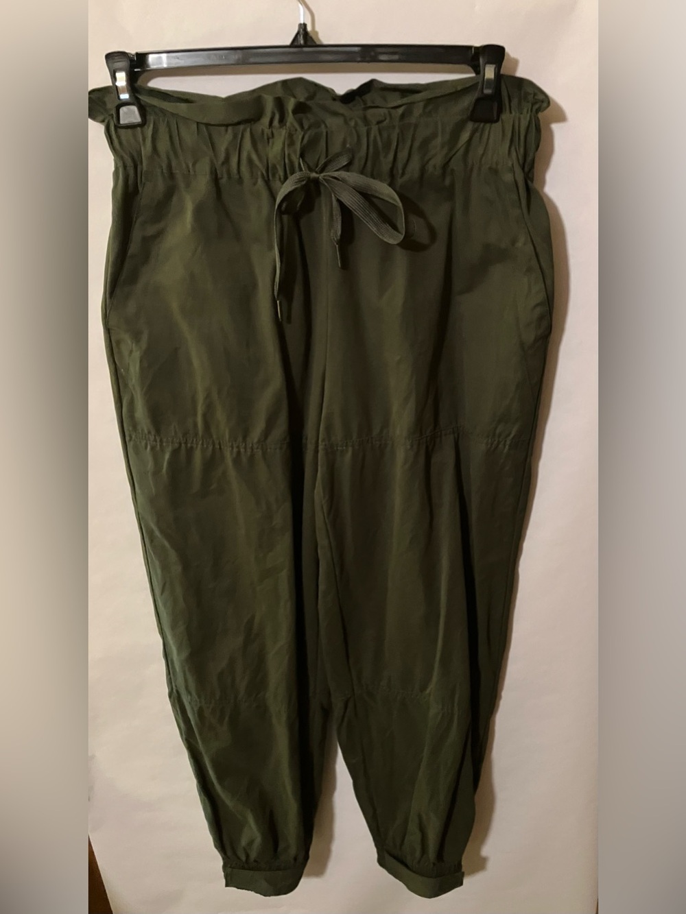 Olive Green Drawstring Jogger Pants by Urban Outfitters size medium